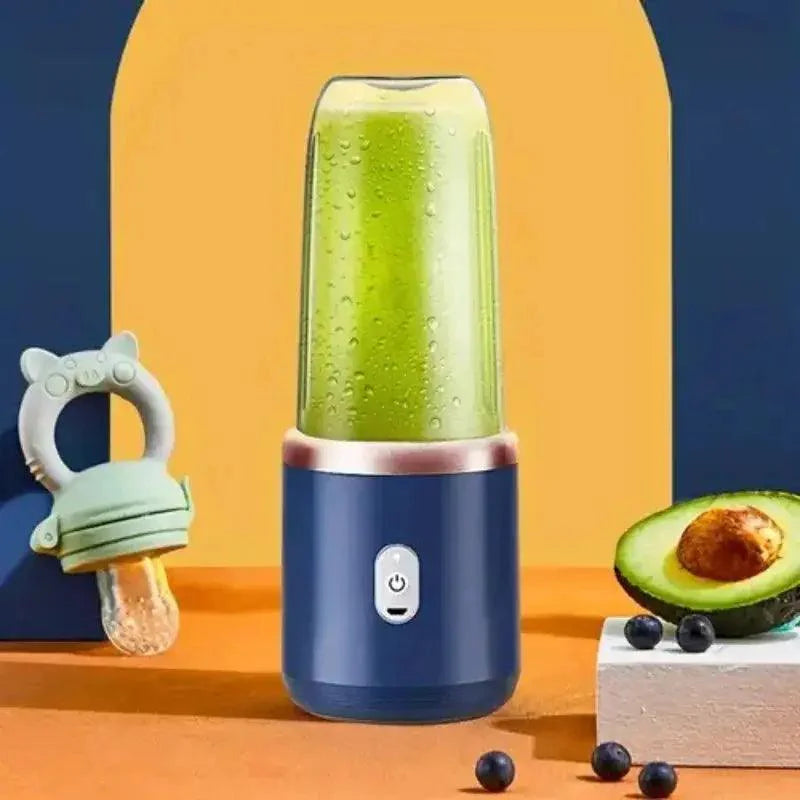 BlendGo – Bærbar Genopladelig Mini Blender – Kompakt og Praktisk