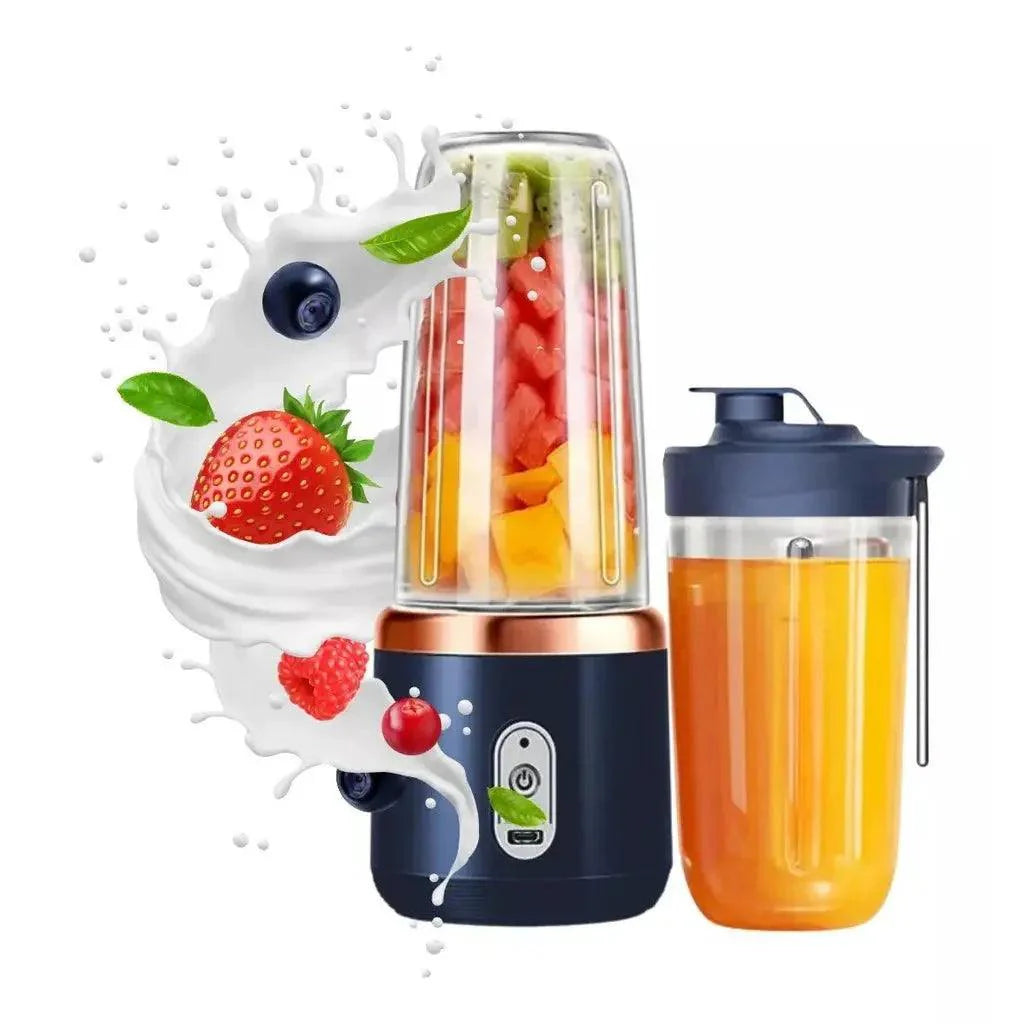 BlendGo – Bærbar Genopladelig Mini Blender – Kompakt og Praktisk