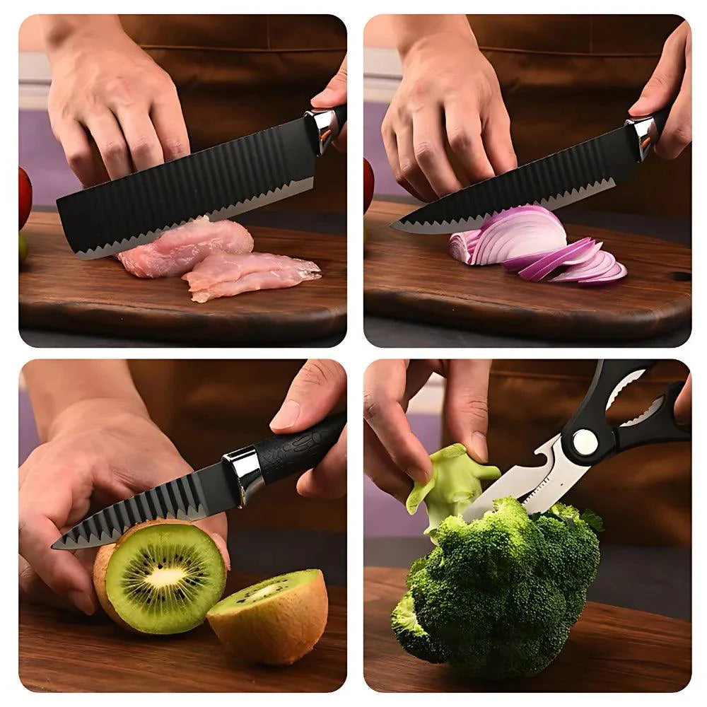 GrillSharp - Professionelt grillknivsæt