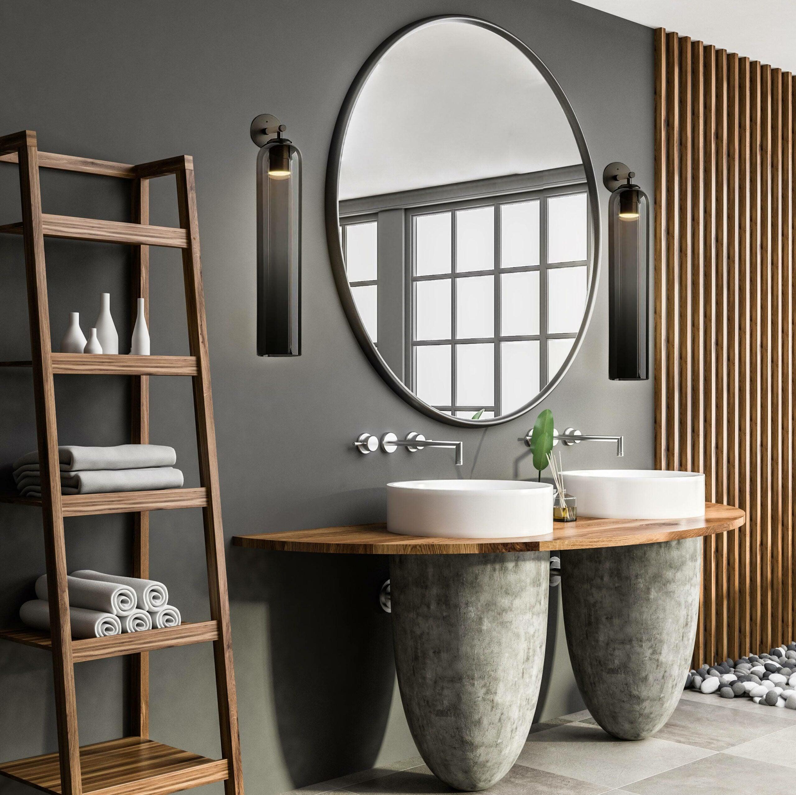 Gleamix | Stilfuld Væglampe med Elegant Glasrør