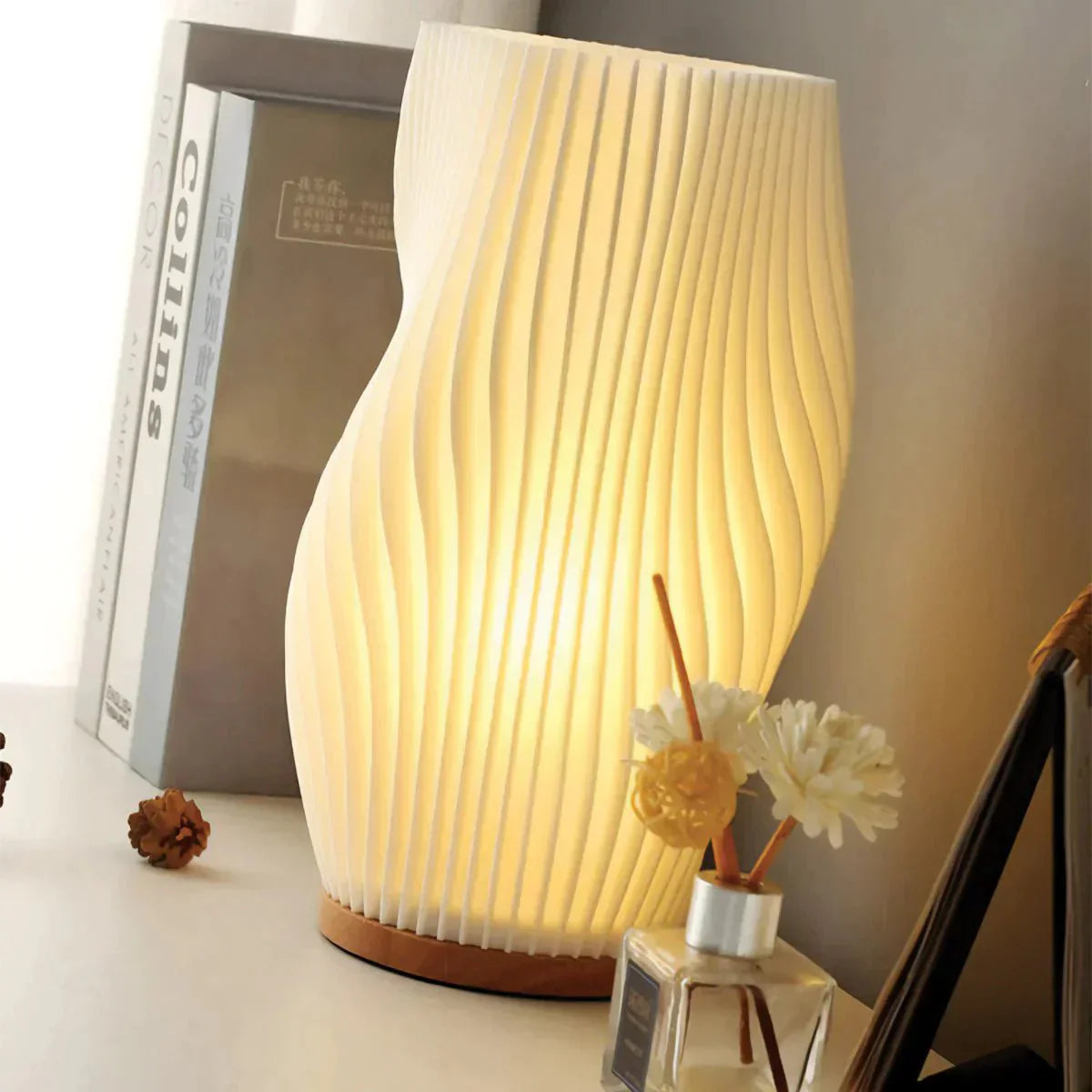 CalmWave - Serene Wavecrest Lampe!