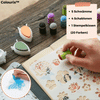ColorPuff | DIY Skumfinger-malesæt – inkl. 20 farver!