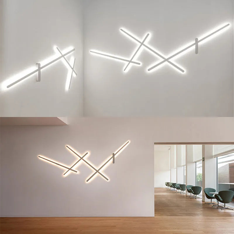 LumiVex | Stilfuld Geometrisk Væglampe