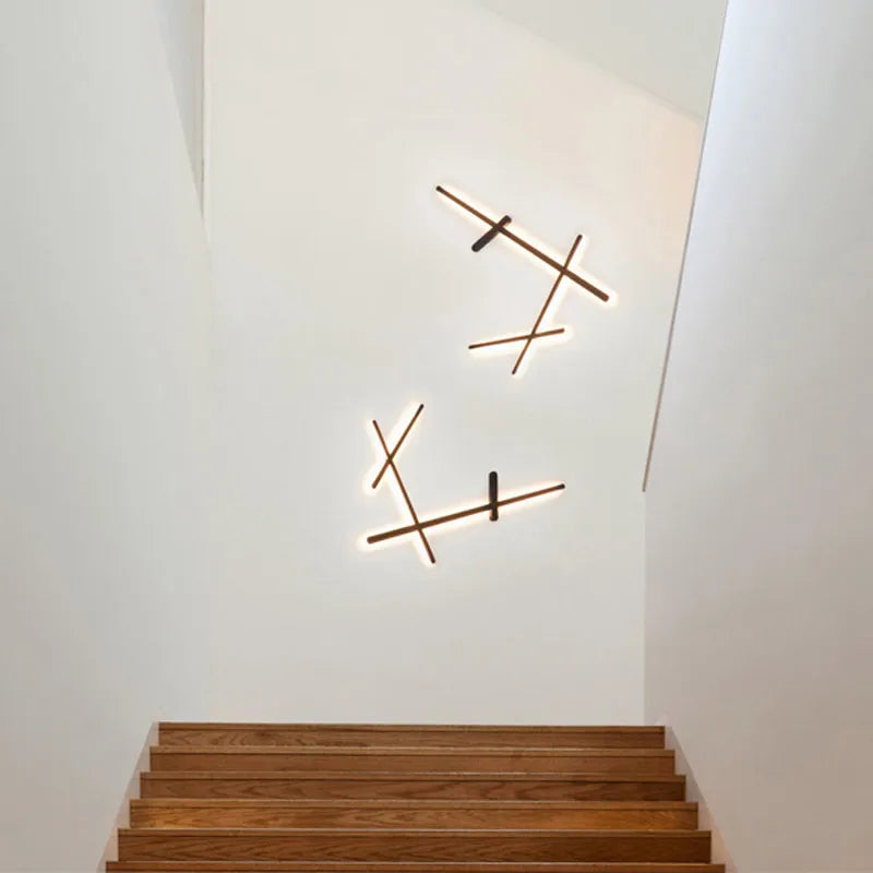 LumiVex | Stilfuld Geometrisk Væglampe