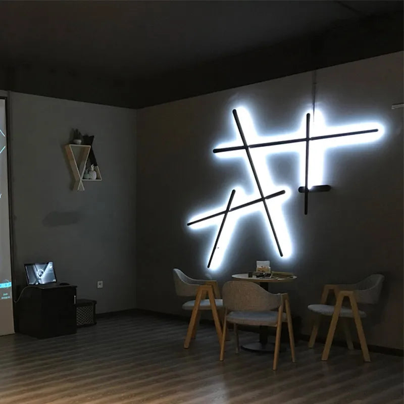 LumiVex | Stilfuld Geometrisk Væglampe