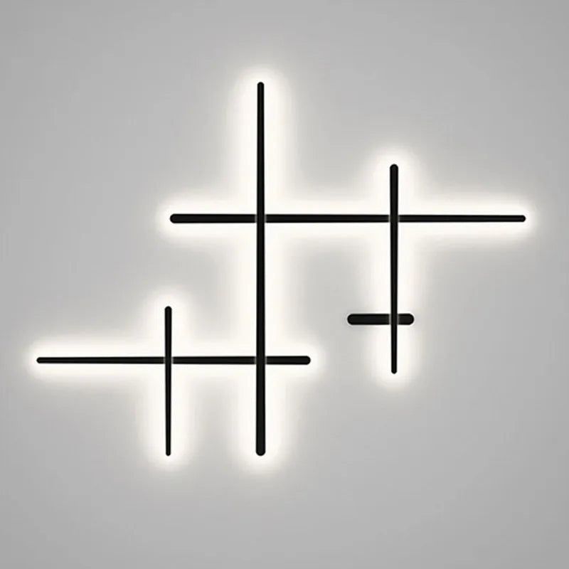 LumiVex | Stilfuld Geometrisk Væglampe