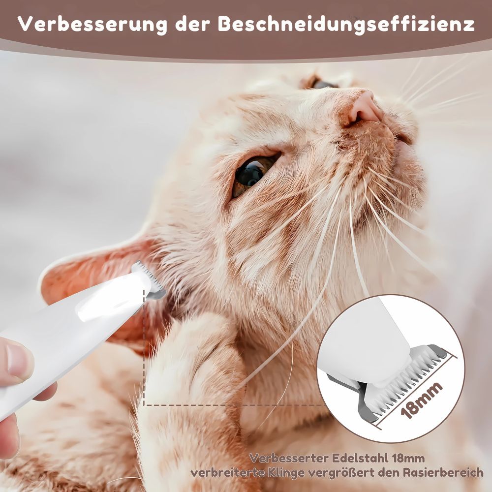 PetTrim | LED Hundeklipper til Skånsom og Effektiv Pelspleje