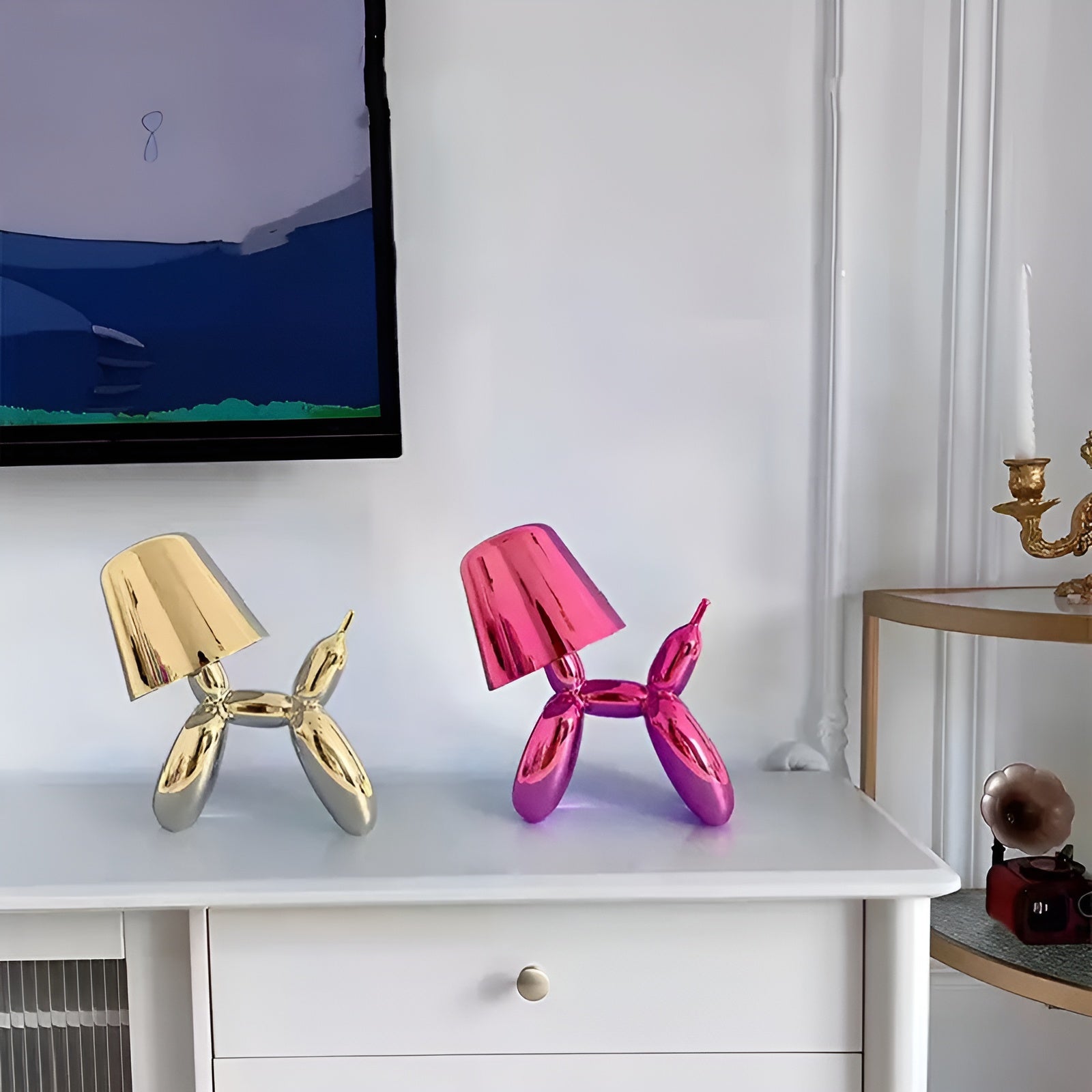 PawGlow | Stilfuld Hundelampe til Kontor og Hjem!