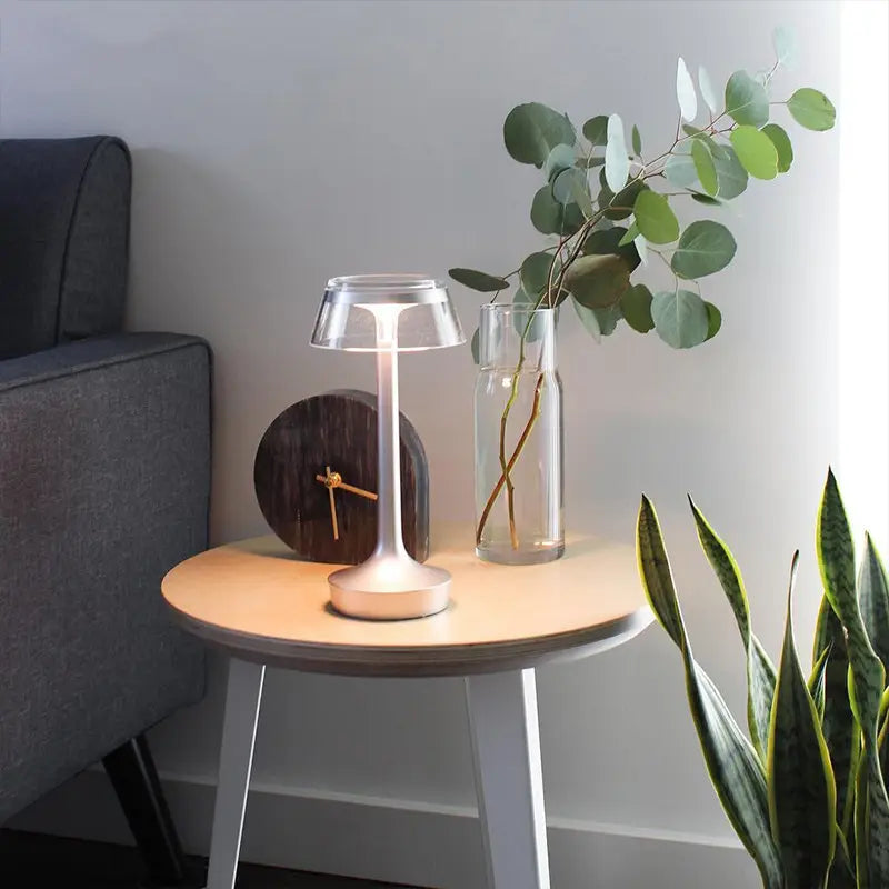 ClarityGlow | Elegant Transparent LED-lampe!