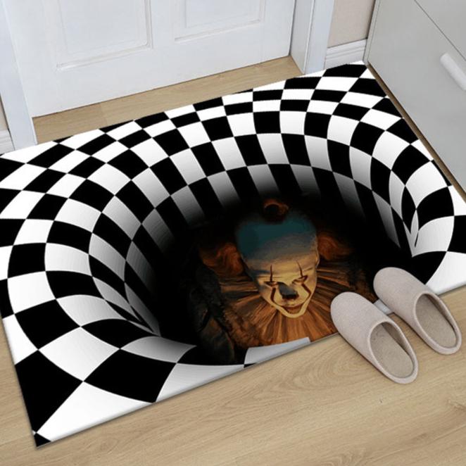 VisionMat | 3D Optisk Illusionsmåtte til Entréen