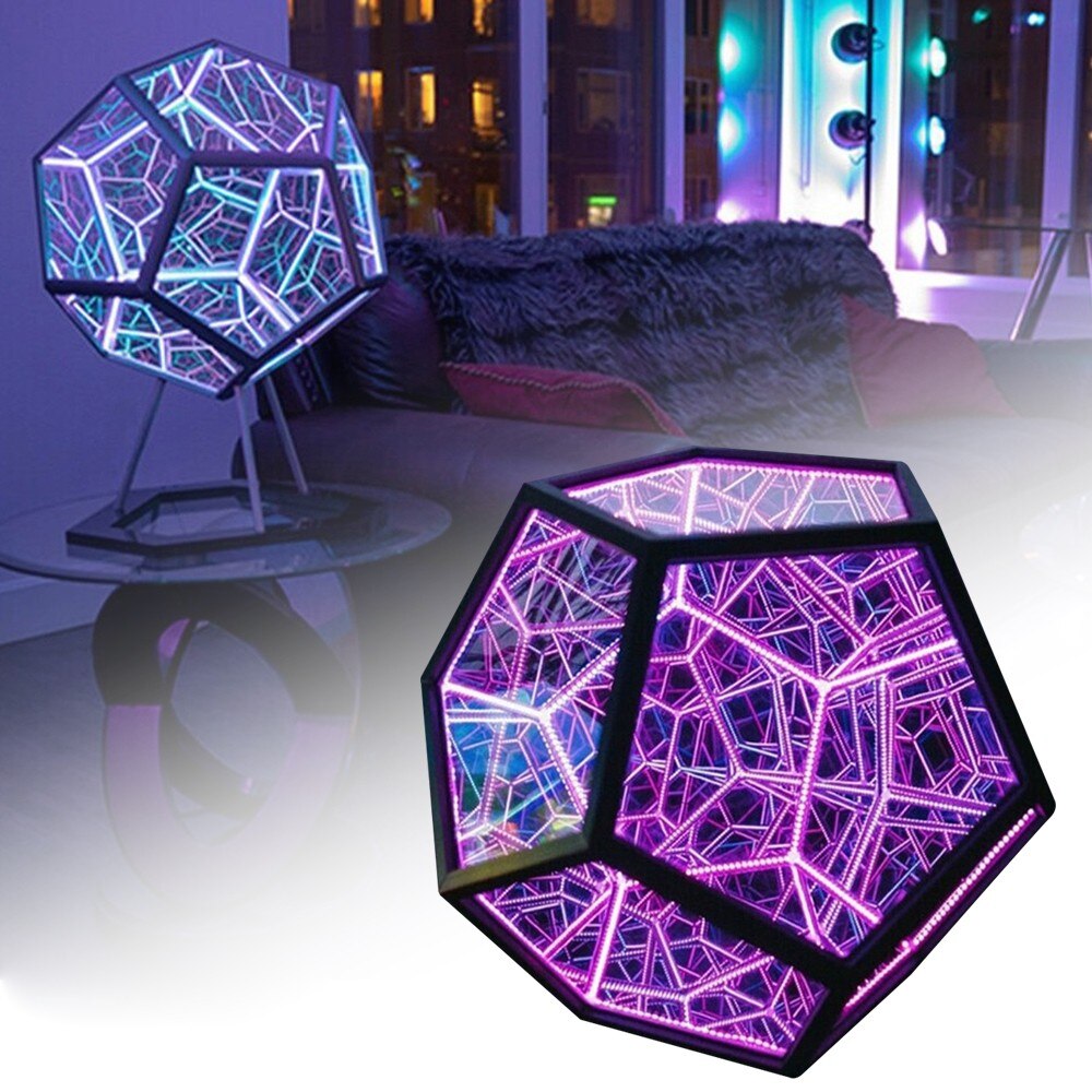 LumiHexa | Uendelig Farveskiftende LED-Lampe!
