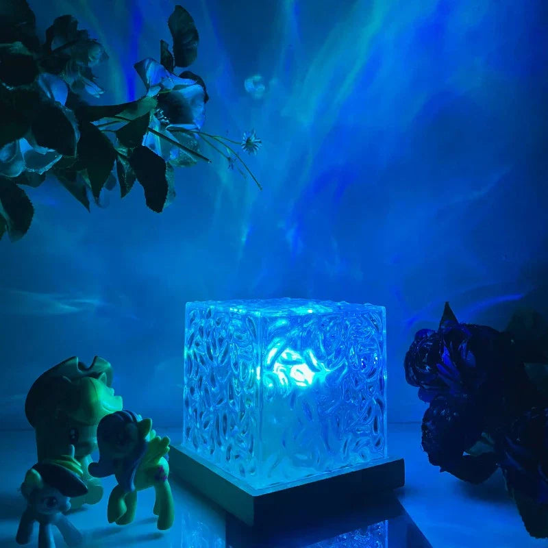 PrismLight | Kunstnerisk Glaslampe med Blødt Skær!