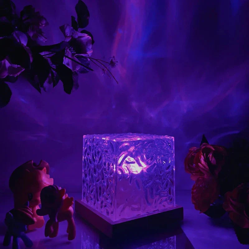 PrismLight | Kunstnerisk Glaslampe med Blødt Skær!