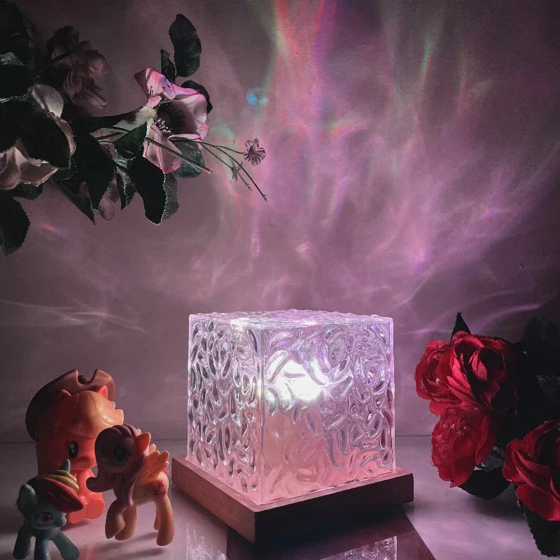 PrismLight | Kunstnerisk Glaslampe med Blødt Skær!
