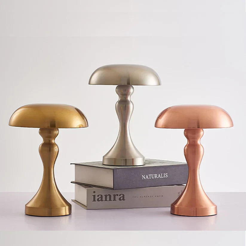 LusterLight | Luksuriøs & Multifunktionel Svampebordlampe!