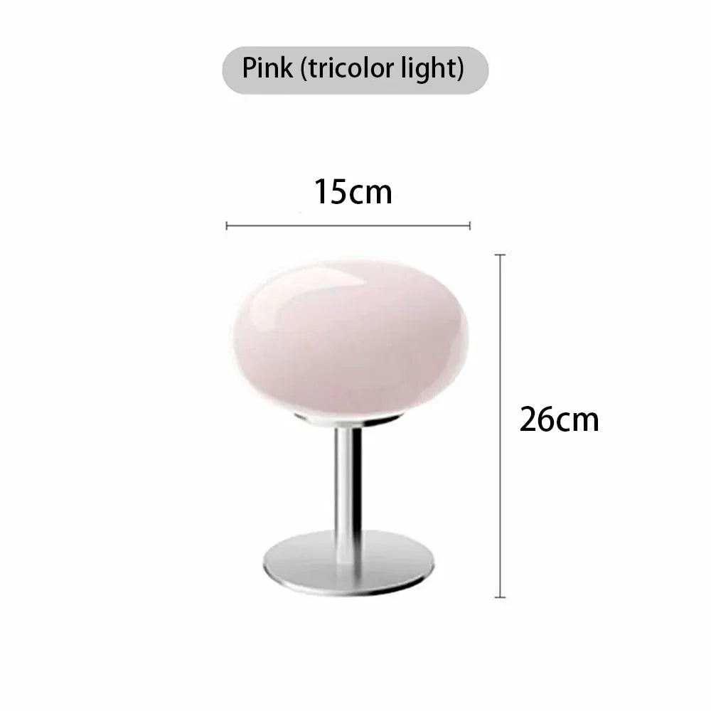 LumiOpal | Elegant Opalglas Bordlampe!