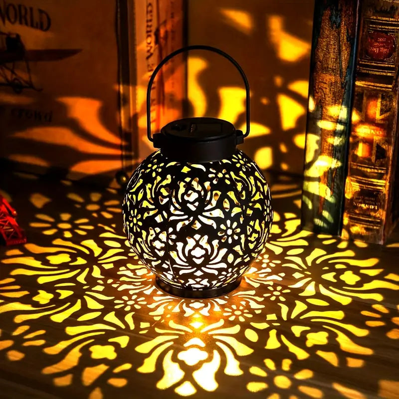 SolarGleam | Retro & Elegante Solcelledrevet Have Lanterne!