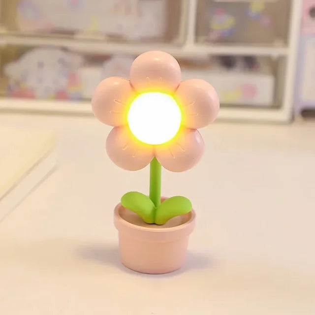 FloraLume | Mini Blomster Bordlampe!