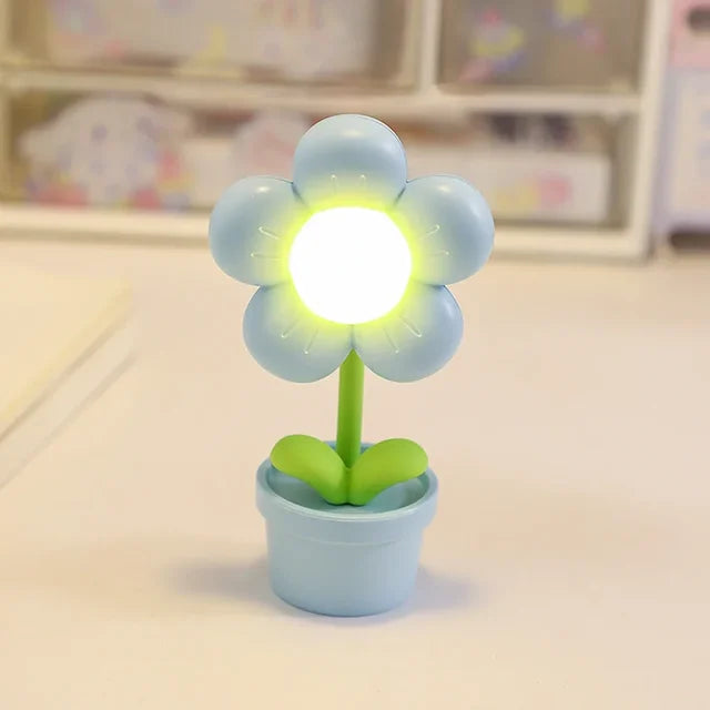FloraLume | Mini Blomster Bordlampe!