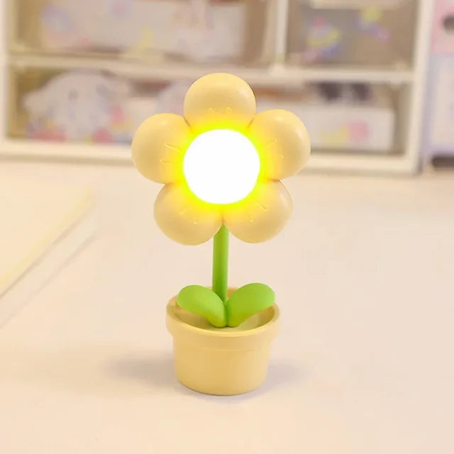 FloraLume | Mini Blomster Bordlampe!