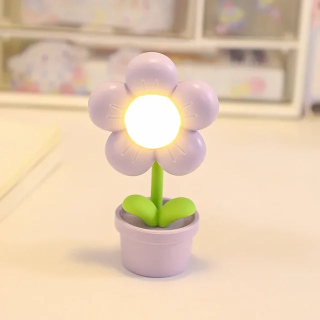 FloraLume | Mini Blomster Bordlampe!