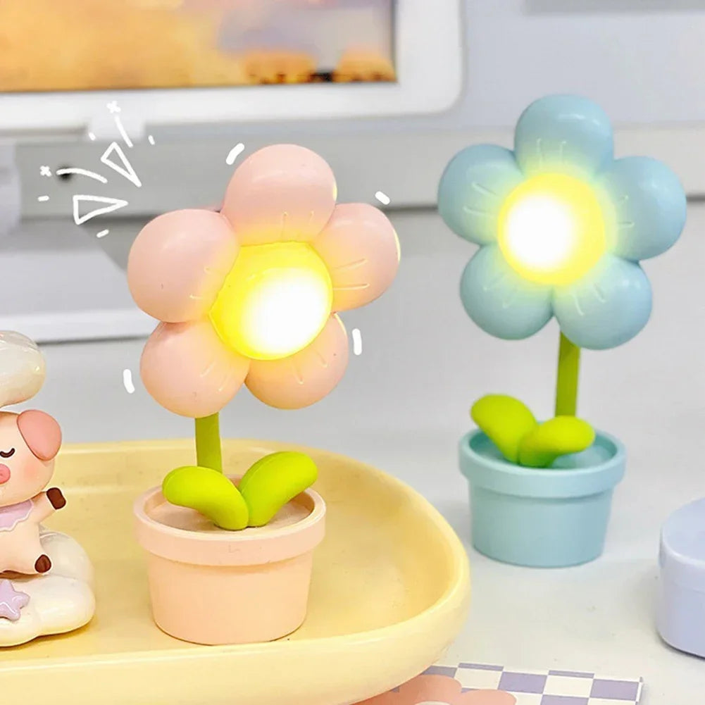 FloraLume | Mini Blomster Bordlampe!