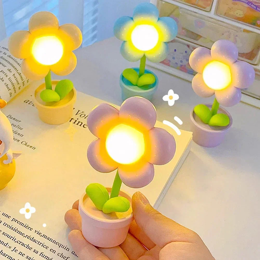 FloraLume | Mini Blomster Bordlampe!
