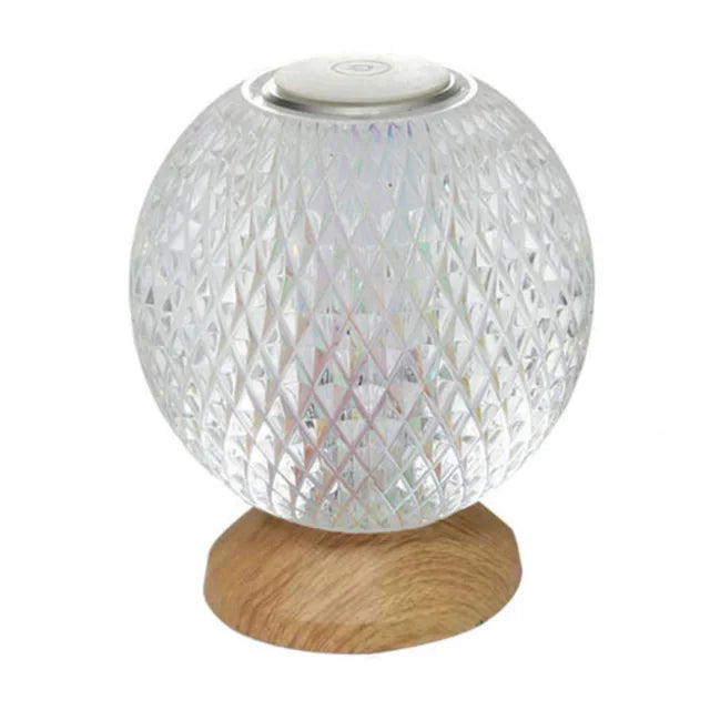 CrystalGlow | Trådløs Krystallampe!