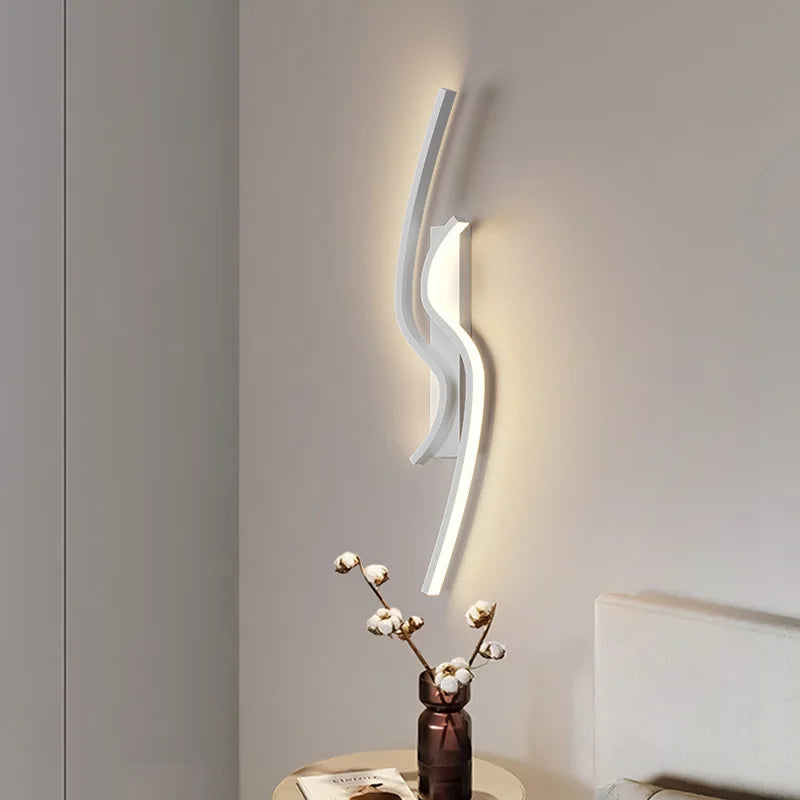 GlowArt | Elegant Buet Moderne Væglampe
