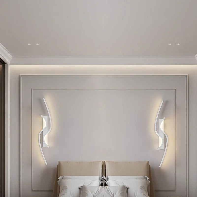 GlowArt | Elegant Buet Moderne Væglampe