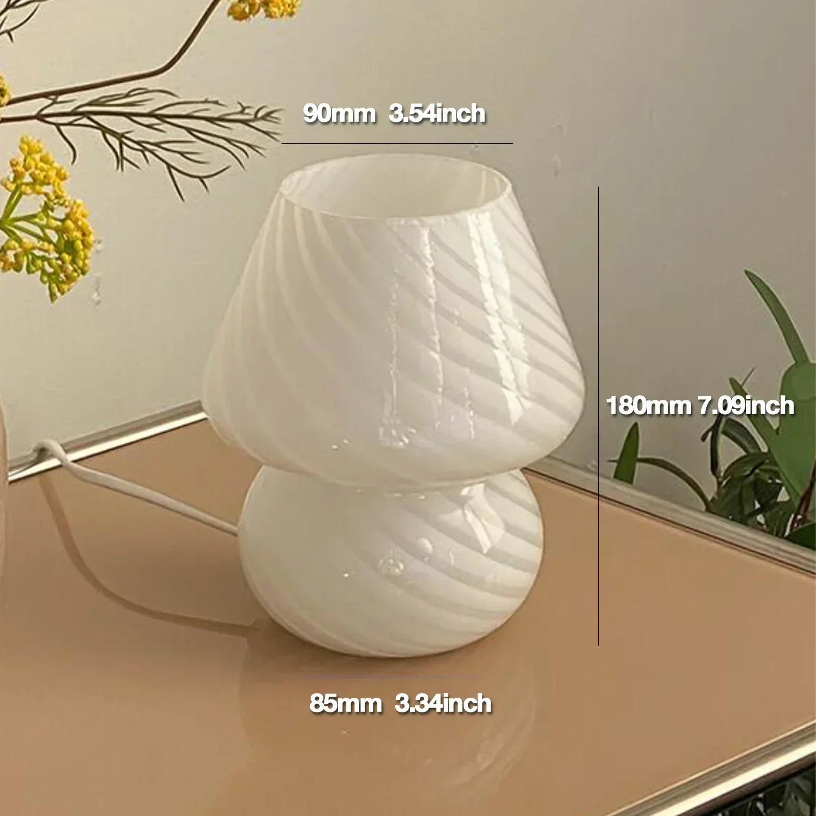 LumiStripe | Minimalistisk Glasbordlampe!