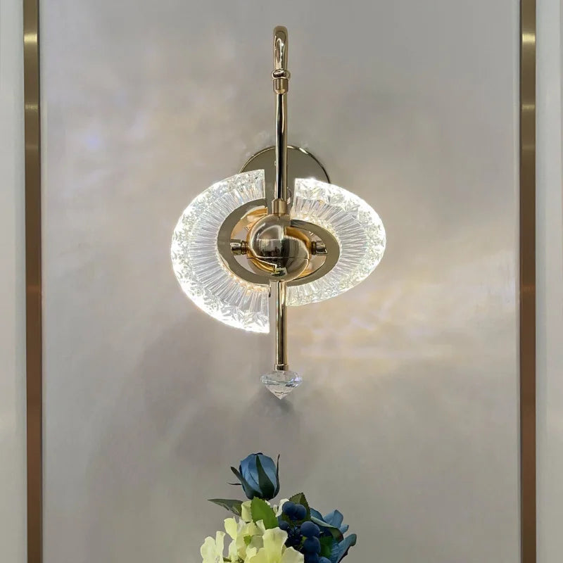 Pearluxe | Elegant Væglampe med Buet Design