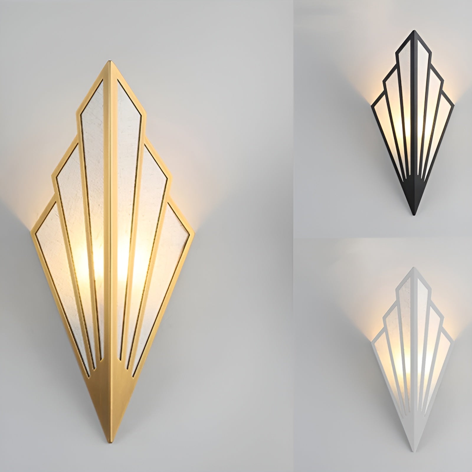 Radiessa | Stilfuld Geometrisk Væglampe i Moderne Design