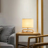 GlowArc | Minimalistisk Bordlampe med Træbase!