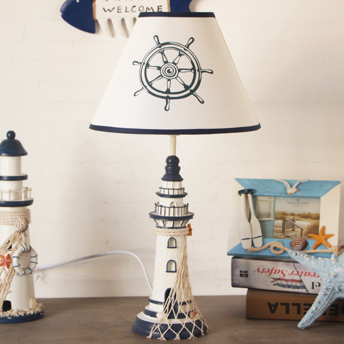 SeaBeacon | Nautisk Fyrtårn Bordlampe!