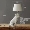 PawGlow | Elegant Bordlampe med Hundemotiv!