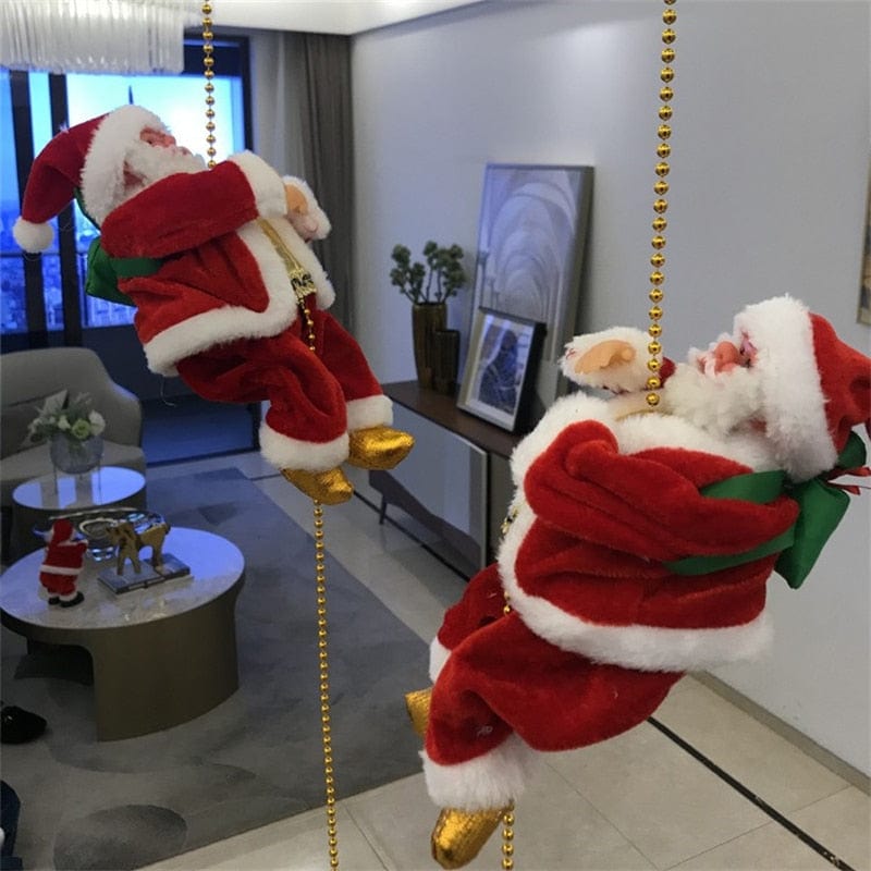 SantaClimb | Climbing Santa Decorative Figure 🎅🎄