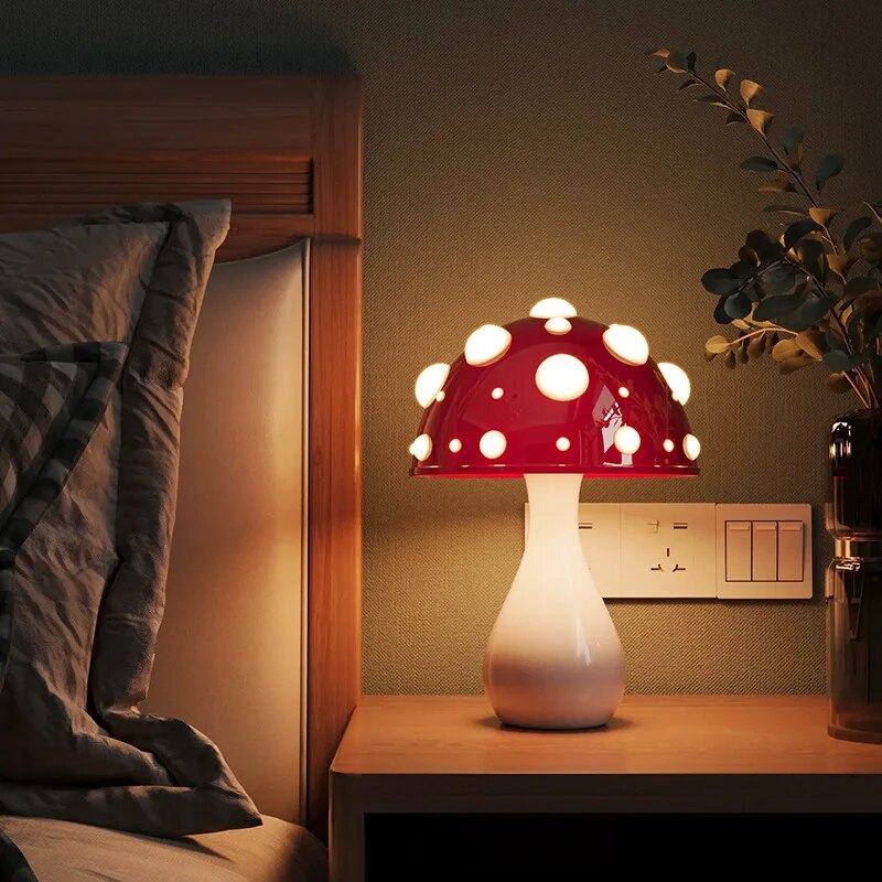 ShroomShine | Elegant & Unik Bordlampe