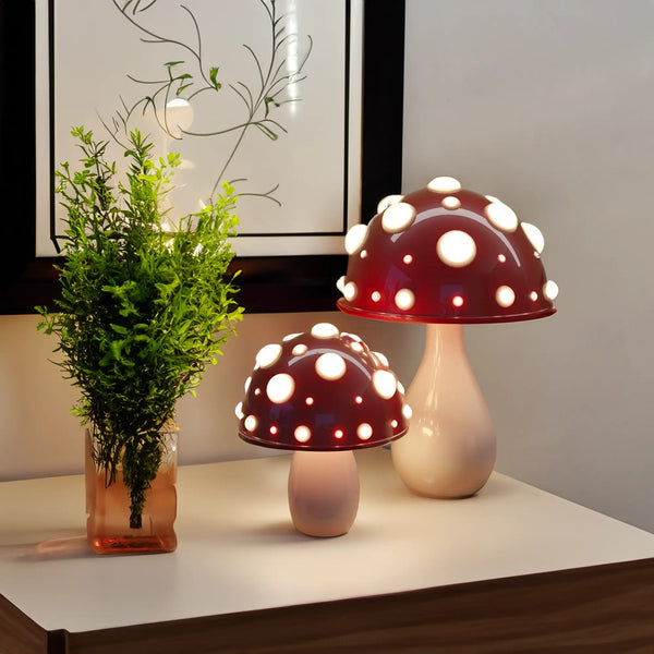 ShroomShine | Elegant & Unik Bordlampe