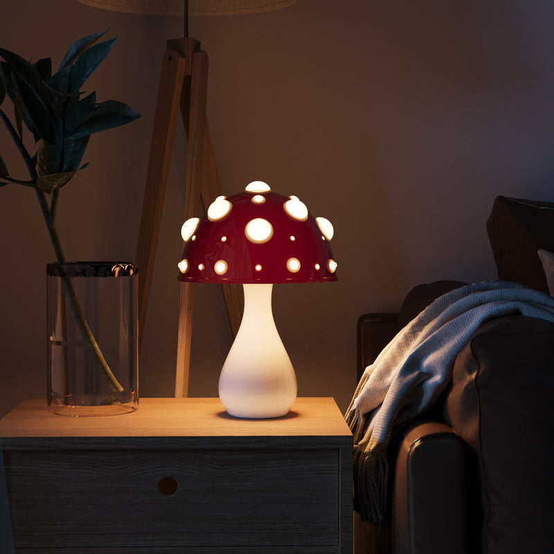 ShroomShine | Elegant & Unik Bordlampe