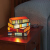 LumiStacks | Farverig Glas Bogreol Lampe!