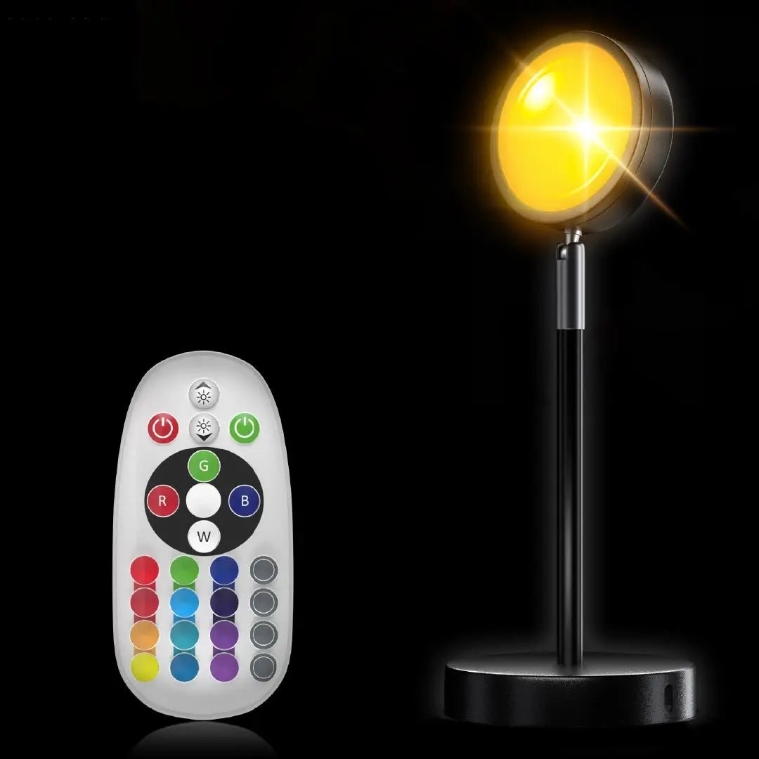 SunsetGlow | LED Solnedgangslys Projektionslampe!