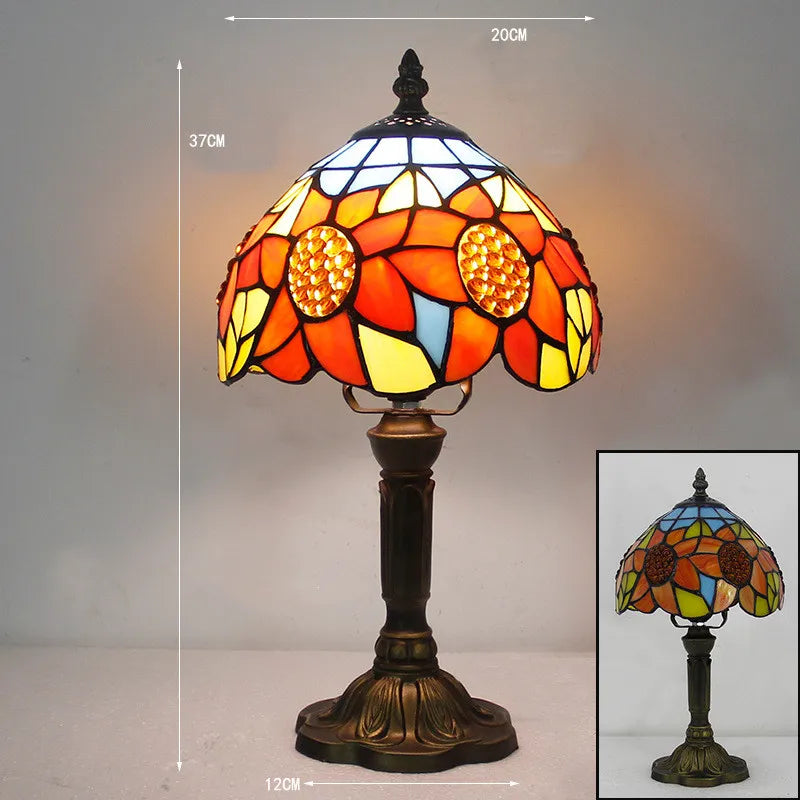 VitraLume | Klassisk Mosaik Glasbordlampe!
