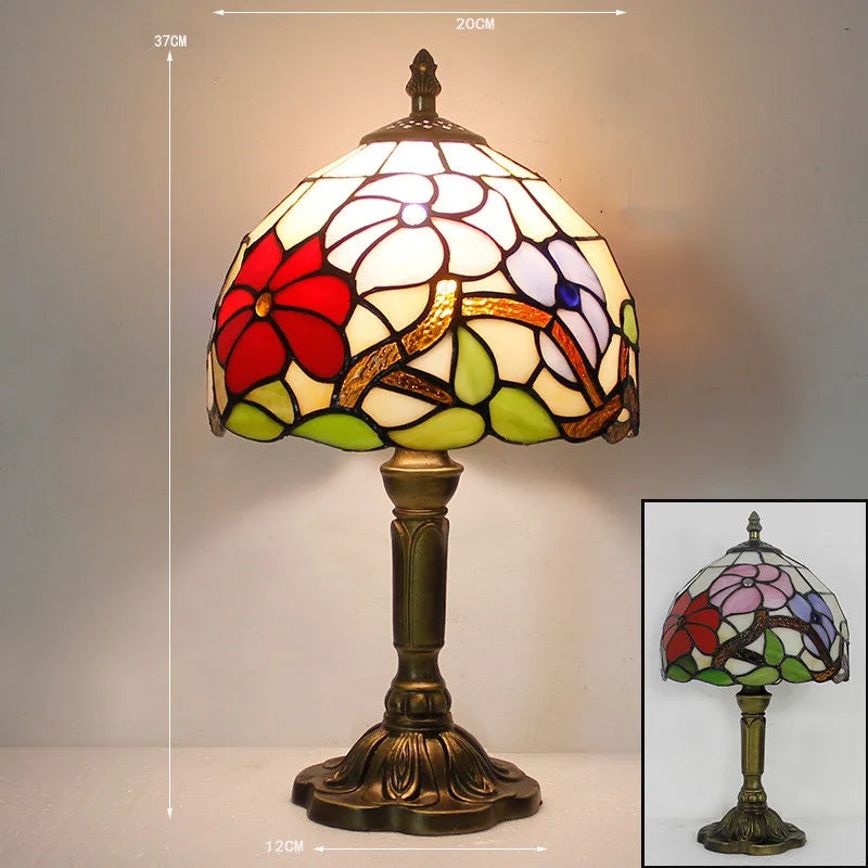 VitraLume | Klassisk Mosaik Glasbordlampe!
