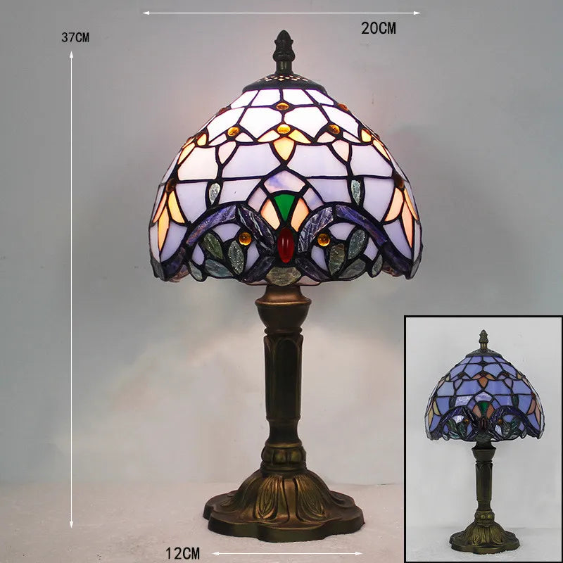VitraLume | Klassisk Mosaik Glasbordlampe!
