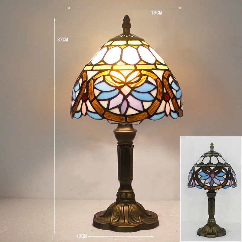 VitraLume | Klassisk Mosaik Glasbordlampe!