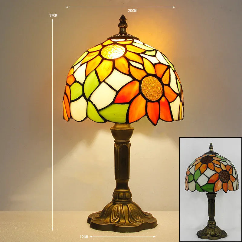 VitraLume | Klassisk Mosaik Glasbordlampe!