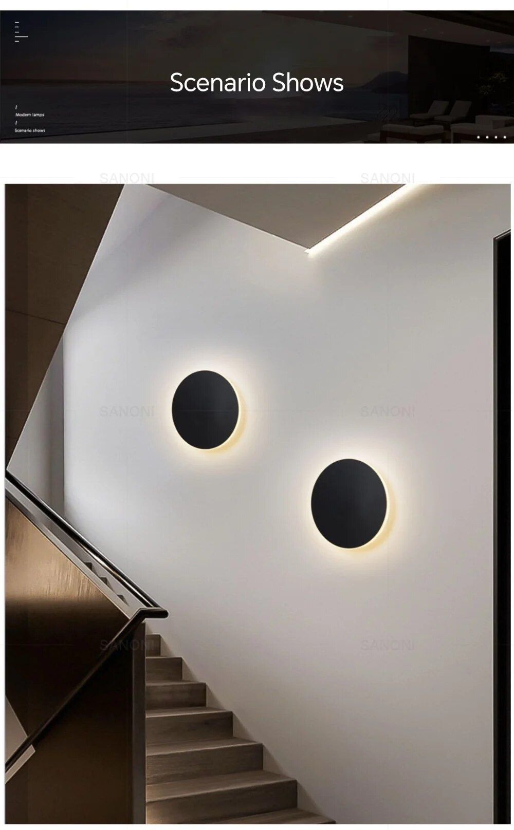 Radiya | Elegant og Moderne LED-Væglampe