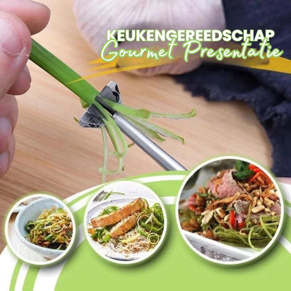 BlomsterSlicer – Løghakker med Blomsterform!