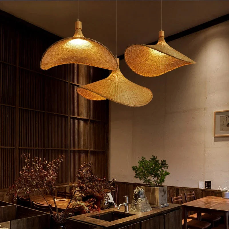 Lustrix | Elegant Loftlampe i Bambus